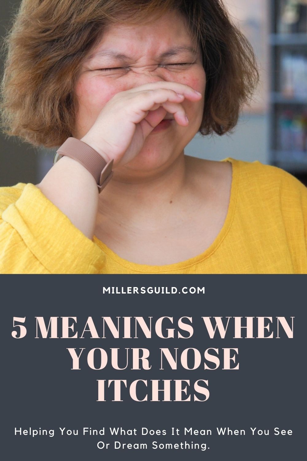 Meanings When Your Nose Itches