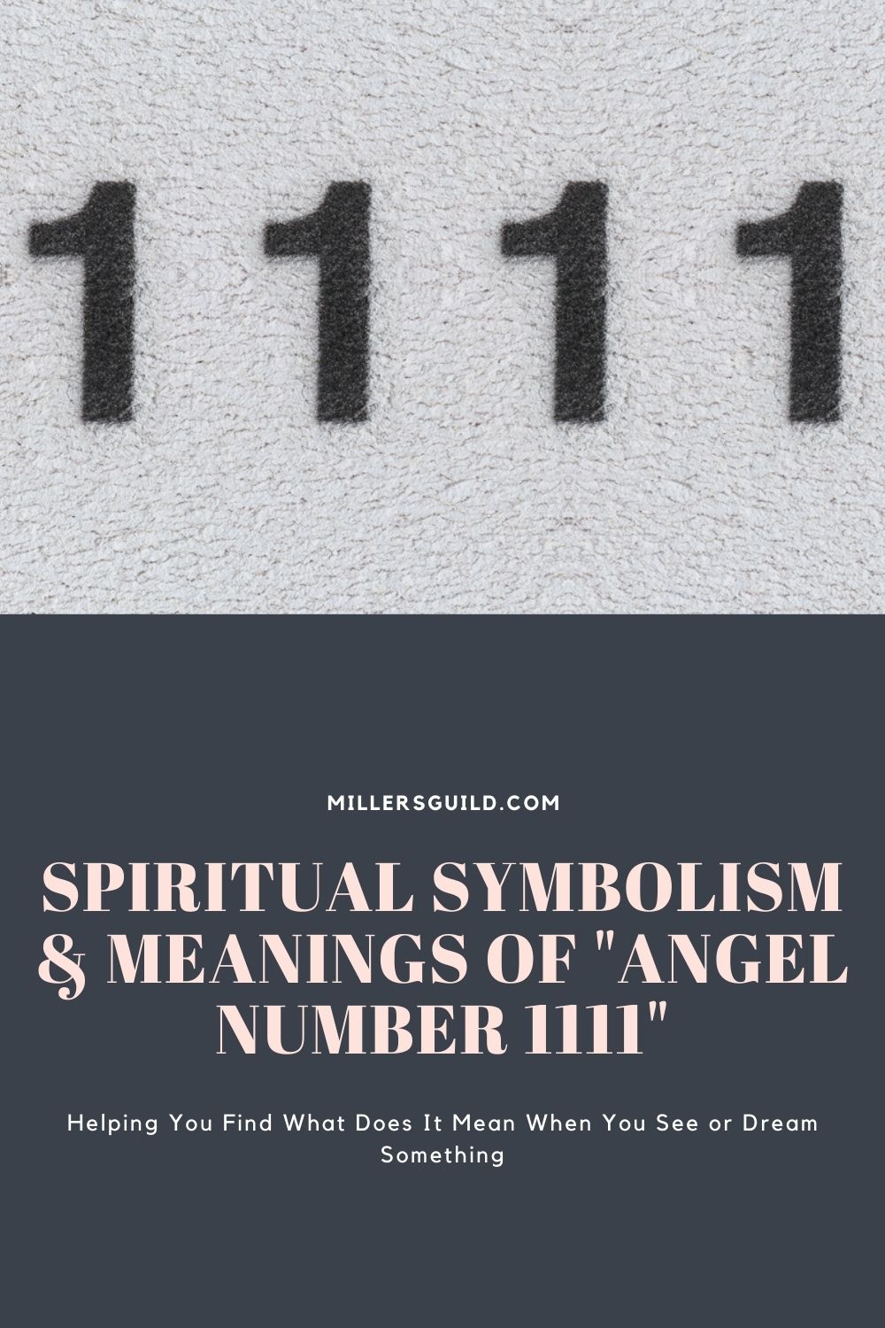 Spiritual Symbolism & Meanings of Angel Number 1111 （2）