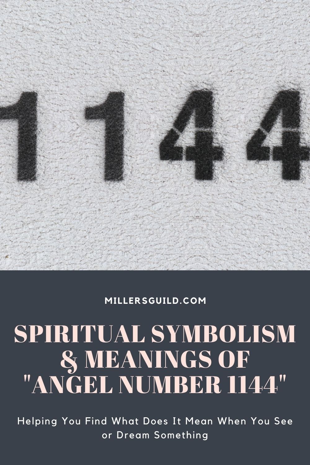 Spiritual Symbolism & Meanings of Angel Number 1144（2）