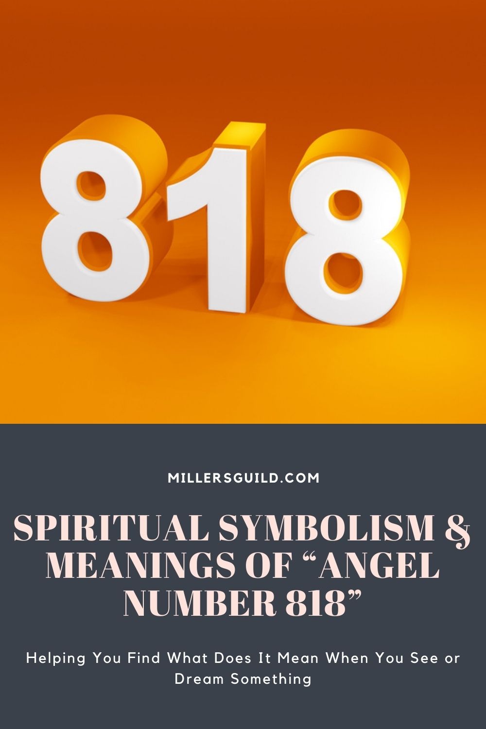 Spiritual Symbolism & Meanings of “Angel Number 818” 1