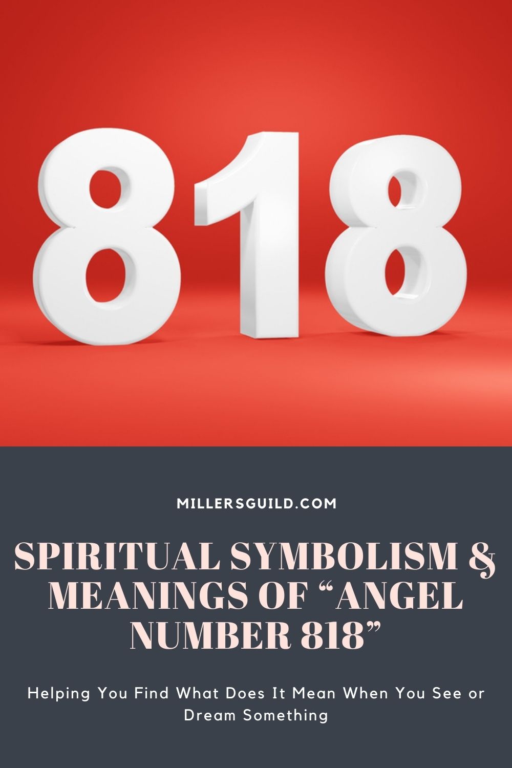 Spiritual Symbolism & Meanings of “Angel Number 818” 2