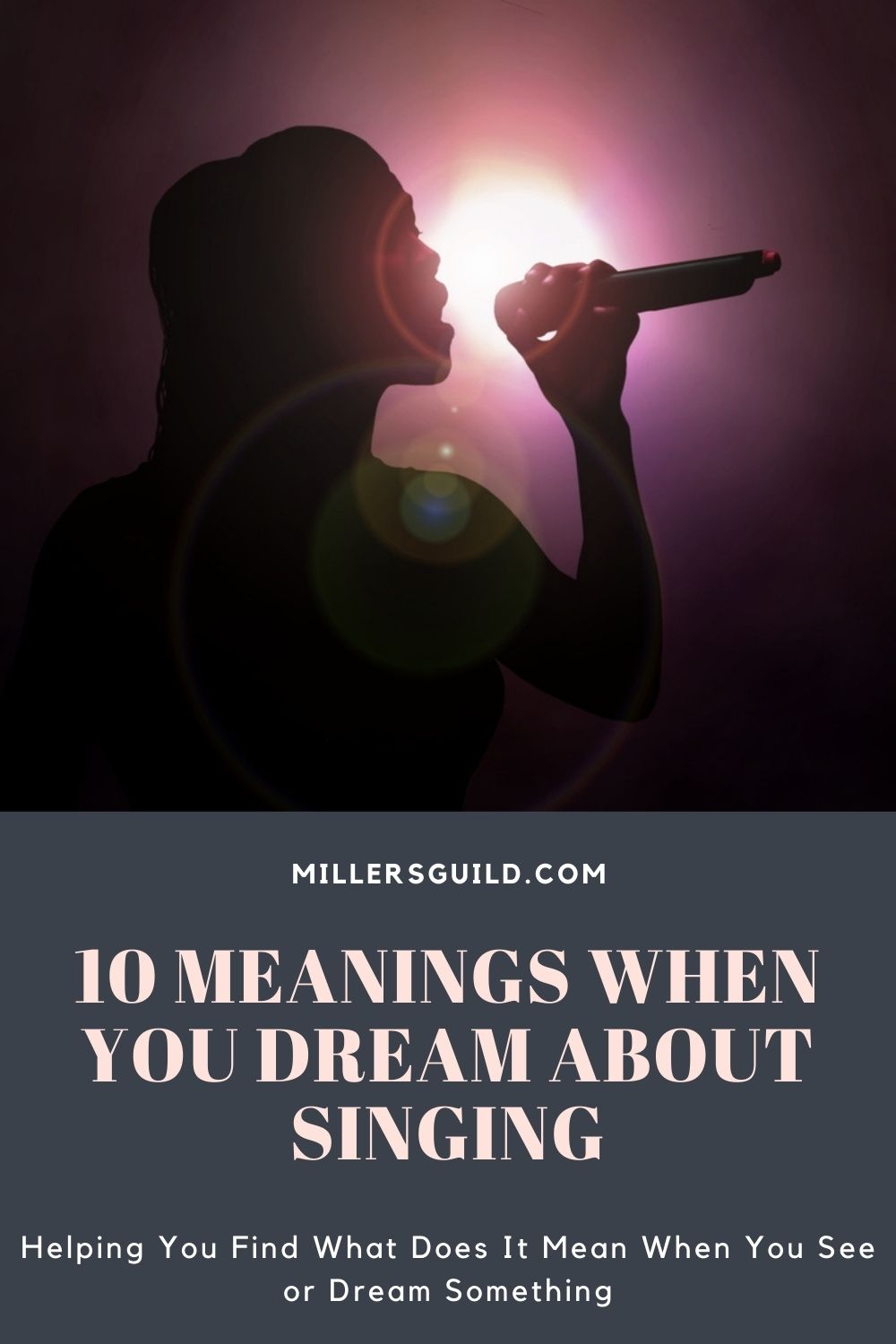 10 Meanings When You Dream About Singing 1