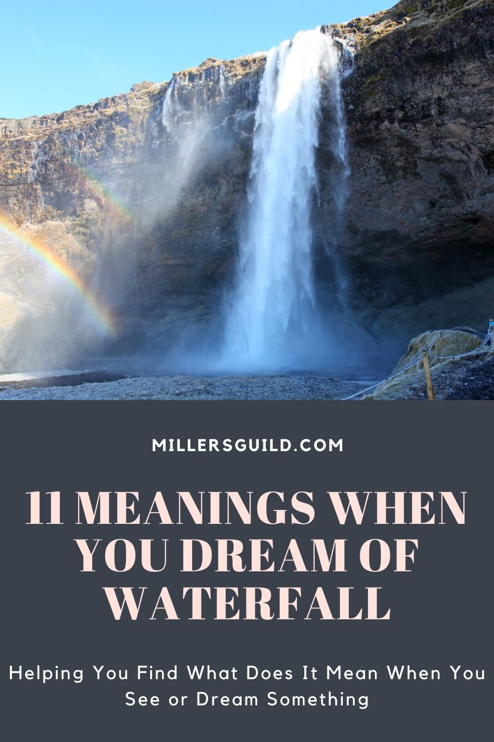 11 Meanings When You Dream of Waterfall 1