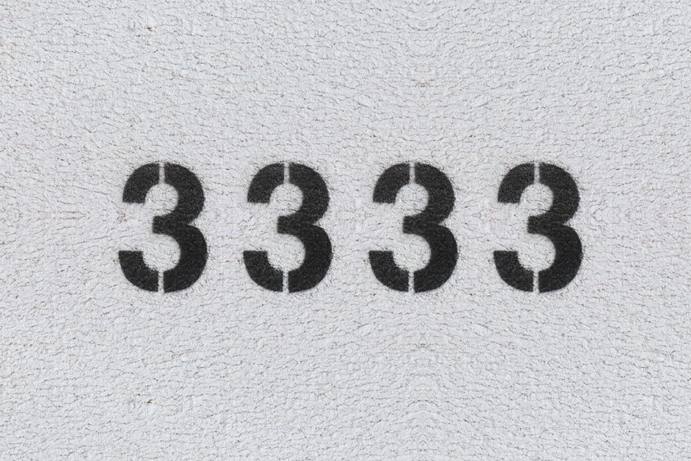 3333 Angel Number Meanings